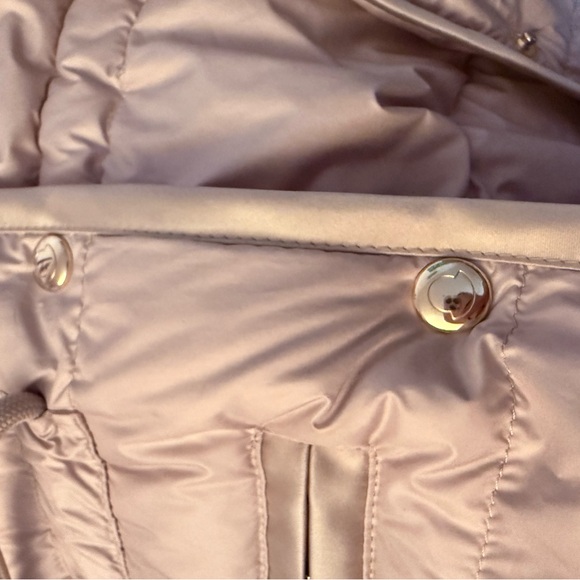 Moncler. Women. Size 3，Echione Short Down Jacket - Beige - Picture 10 of 11